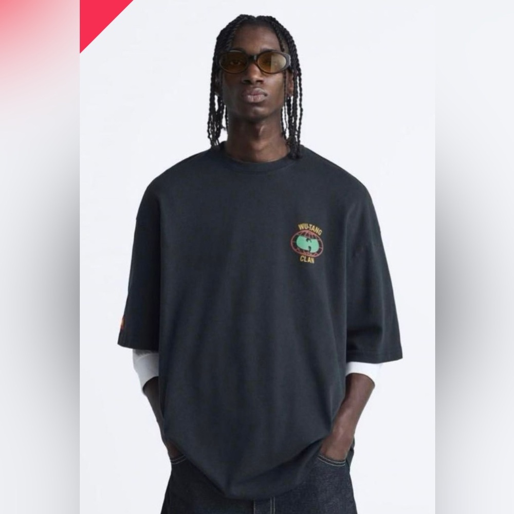 Zara x Wu-Tang‎ Clan Men’s T-Shirt *Rare* 🐝